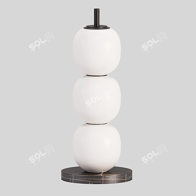 Sleek Modern MAINKAI Table Lamp 3D model image 1