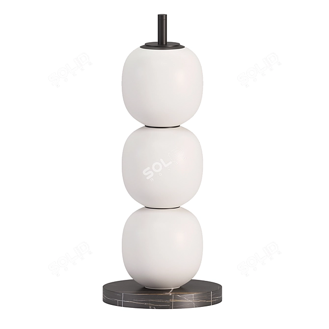 Sleek Modern MAINKAI Table Lamp 3D model image 4