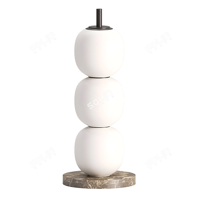 Sleek Modern MAINKAI Table Lamp 3D model image 5