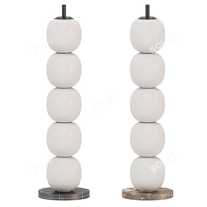 MODERN Floor Lamp, Man of Parts 3D model image 1