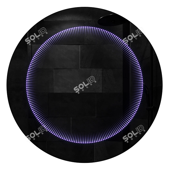 Title: Infinity Effect Mirror Set 3D model image 3