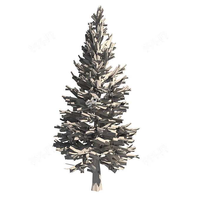 Spruce Forest 3D Model Render 3D model image 13