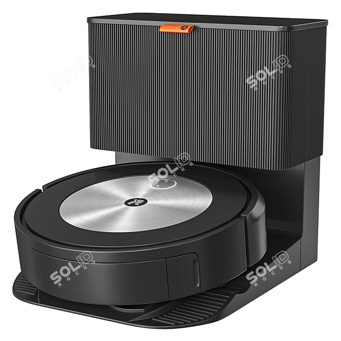 AI-Powered iRobot Vacuum Cleaner 3D model image 1