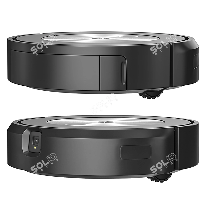 AI-Powered iRobot Vacuum Cleaner 3D model image 4