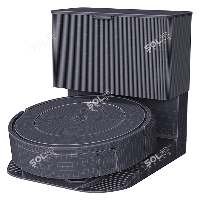 AI-Powered iRobot Vacuum Cleaner 3D model image 5