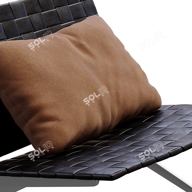 Stylish KAY LOUNGE Poliform 3D model image 3