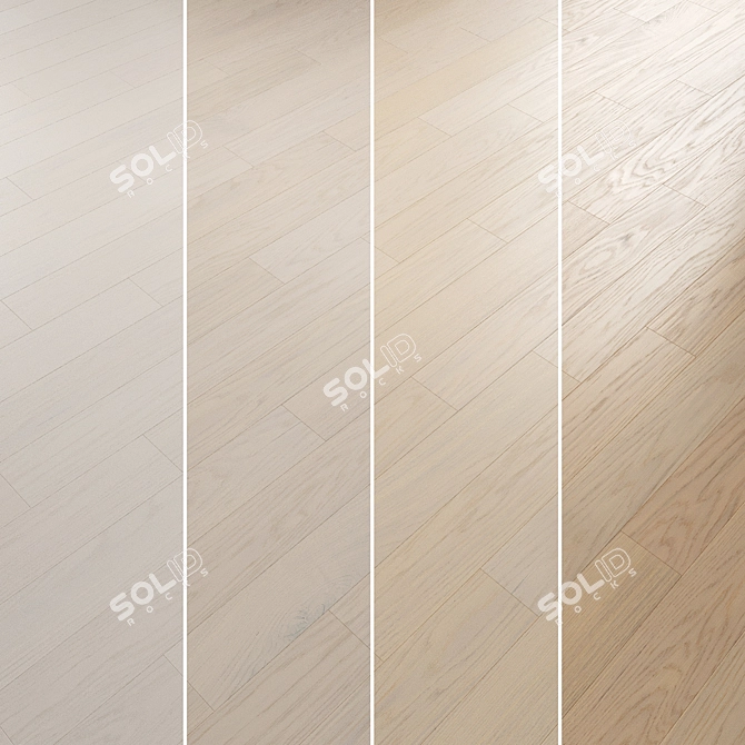  Oak Parquet Collection 044 3D model image 2