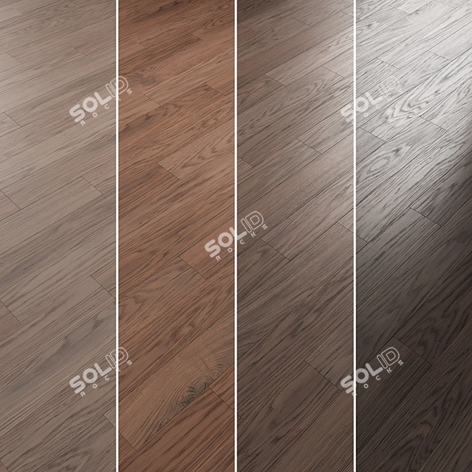  Oak Parquet Collection 044 3D model image 4