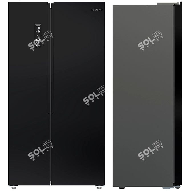 DEXP Side by Side Black 3D model image 3