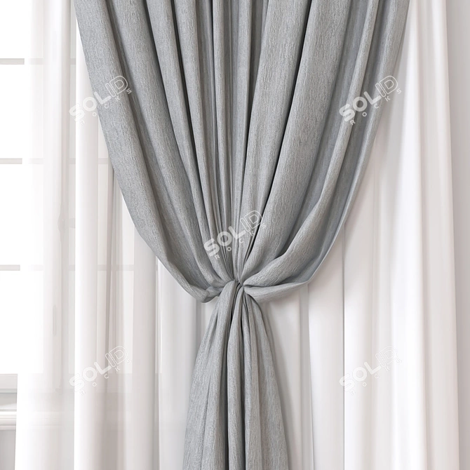 Versatile Curtain Model for Rendering 3D model image 2