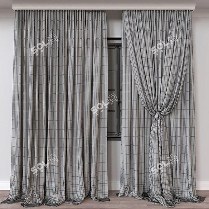 Versatile Curtain Model for Rendering 3D model image 4