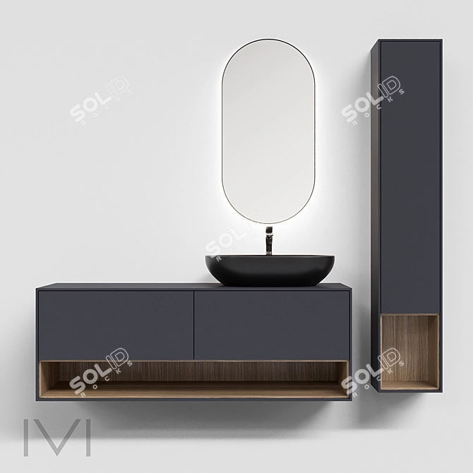 Ateliero 2 Furniture Collection 3D model image 1