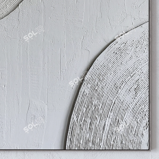  Large Wall Art Set 3D 3D model image 3