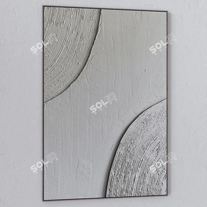  Large Wall Art Set 3D 3D model image 4