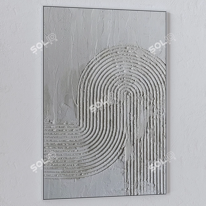  Large Wall Art Set 3D 3D model image 5