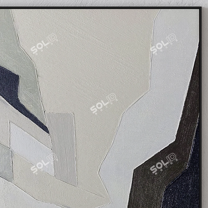 Wall Paintings Set 3D Model 3D model image 4