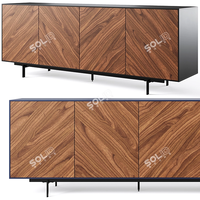 Sleek Duro Chest by Mr.Hide 3D model image 1