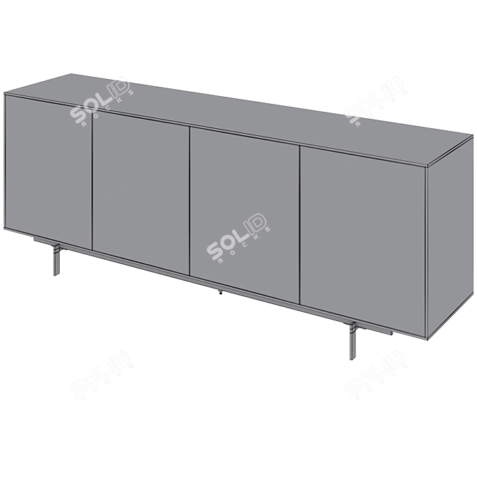 Sleek Duro Chest by Mr.Hide 3D model image 5