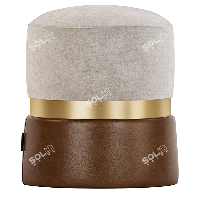 Elegant Soft Seating Solution 3D model image 1