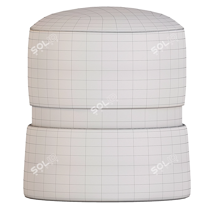 Elegant Soft Seating Solution 3D model image 4