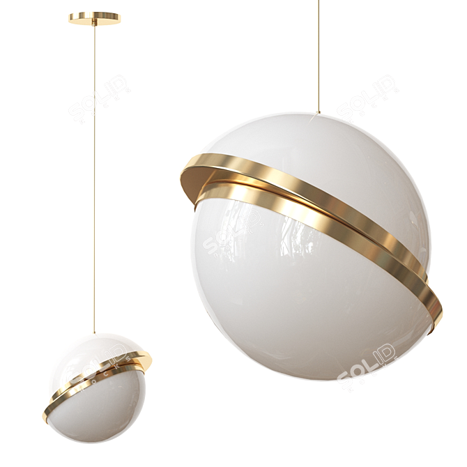 Scandi Style Lamp Collection 3D model image 1