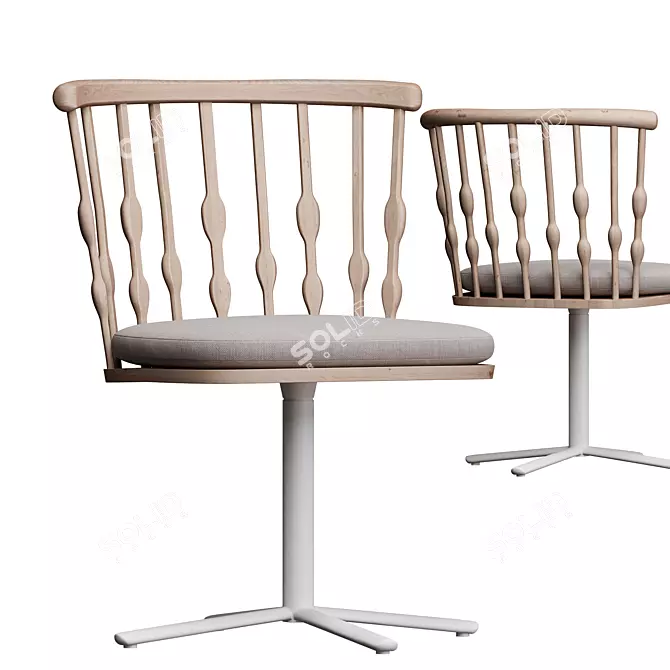 NUB_SI_1451 Modern Chair Design 3D model image 1