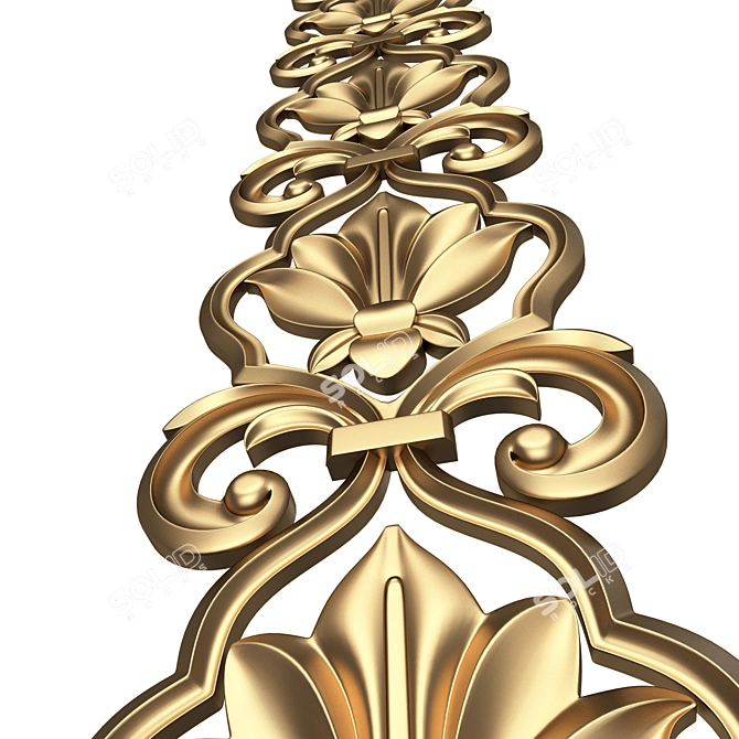 Ornamental 3D Model 018 Kit 3D model image 4