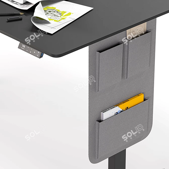 ErgoTech Standing Desk Solution 3D model image 6