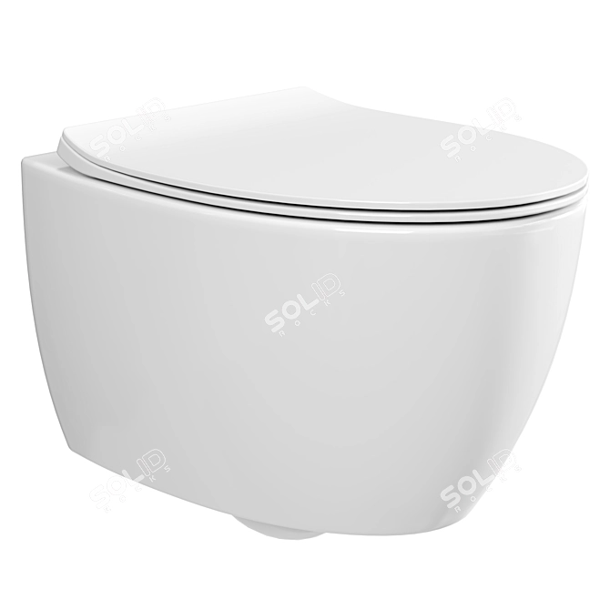 Vincea Felice VT1-25 Toilet 3D model image 1