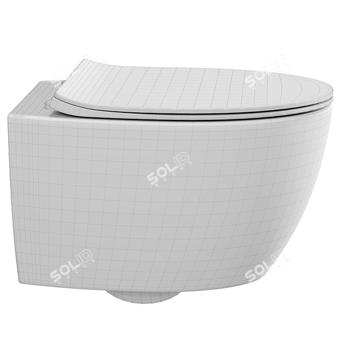 Vincea Felice VT1-25 Toilet 3D model image 3