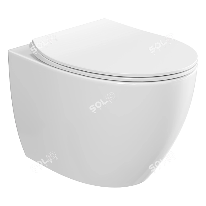 Vincea Intero VT1-21 Toilet 3D model image 1