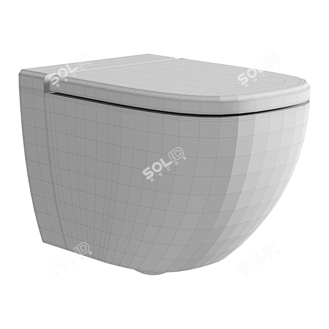 Villeroy&Boch Antheus Wall-Hung Toilet 3D model image 2