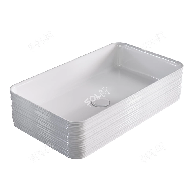 Valdama TRACE Sink Collection 3D model image 2
