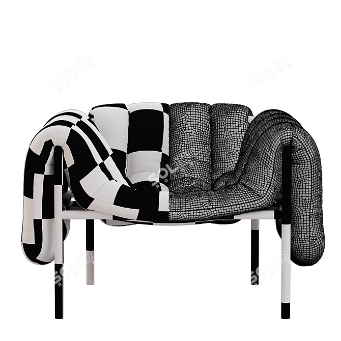 Cloud Comfort Lounge Chair 3D model image 4