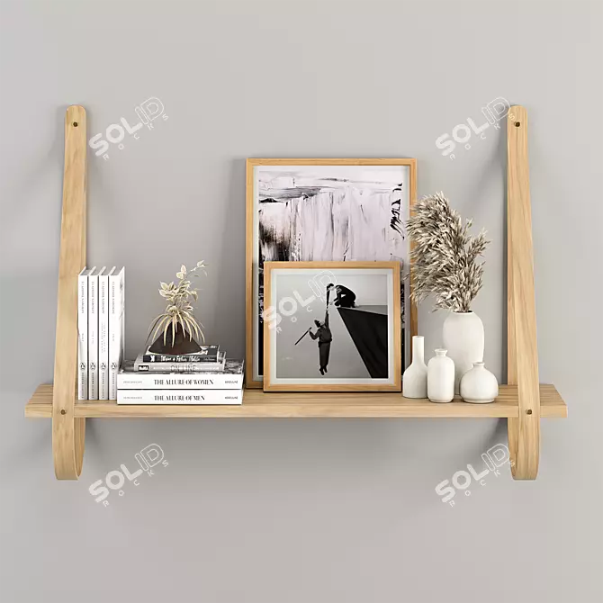 Elegant Decor Set No.27 3D model image 1