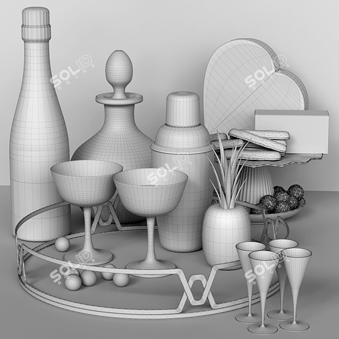 3D Model Archive with Textures 3D model image 2