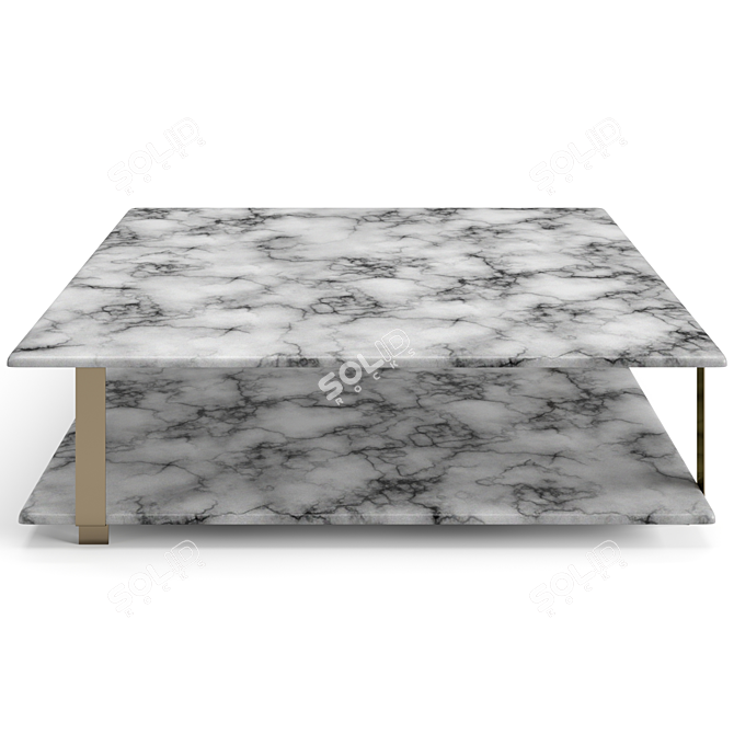 Versace Le Greca Coffee Table 3D model image 6