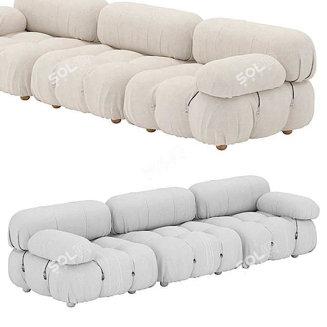 Modular Camaleonda Sofa B&B Italia 3D model image 5