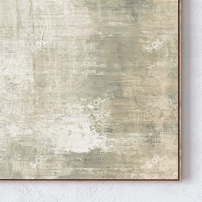 UV Unwrapped Wall Paintings Set 3D model image 4