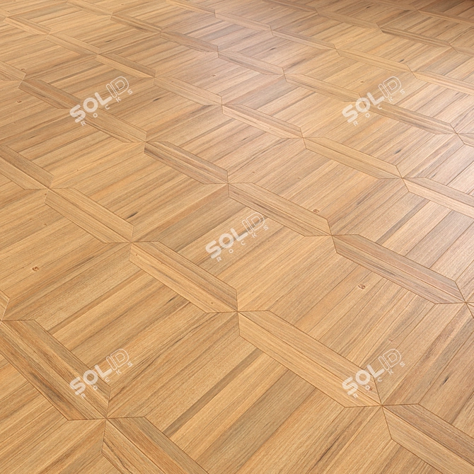 Wooden Floor 3D Model suite 3D model image 2