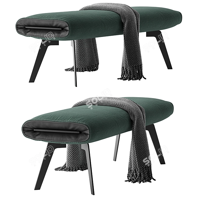 Bonaldo Modern Saddle Design Model 3D model image 2