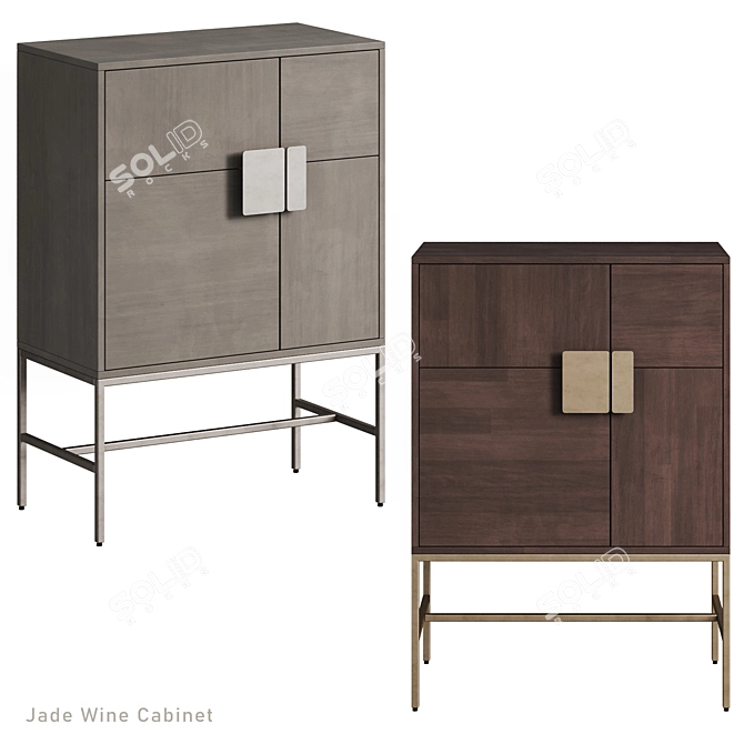 Sunpan Jade Collection Furniture 3D model image 3