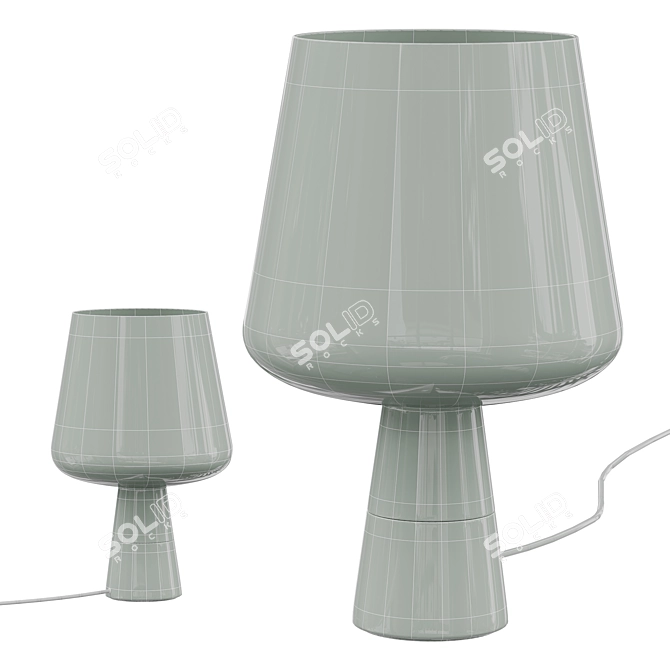 Elegant Katelyn Desk Lamp 3D model image 4