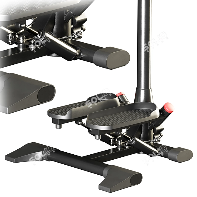 HyperFit Supertrainer G-115 Stepper 3D model image 3