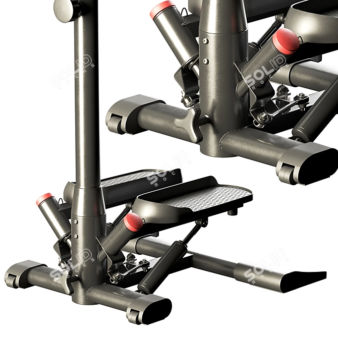 HyperFit Supertrainer G-115 Stepper 3D model image 4