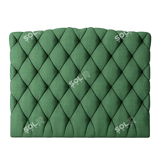 Title: Elevated Bed Headboard Kit 3D model image 1