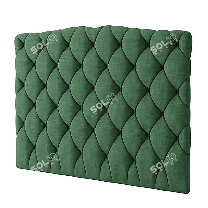 Title: Elevated Bed Headboard Kit 3D model image 2