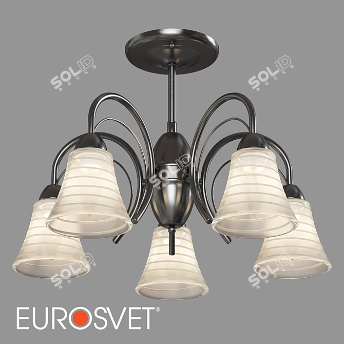  ОМ Eurosvet Dana Ceiling Chandelier 3D model image 1