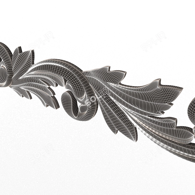 Ornamental Element Molding Kit 3D model image 6