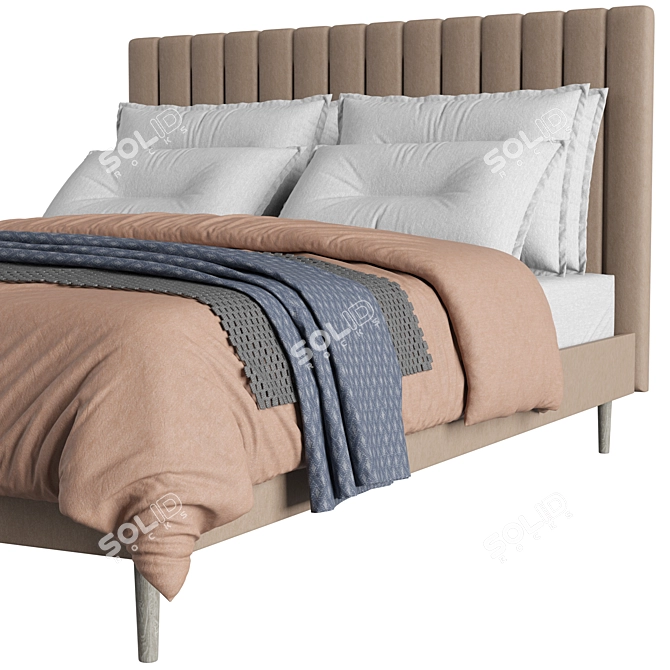 Contemporary Ormatek Madison Lite Bed 3D model image 4